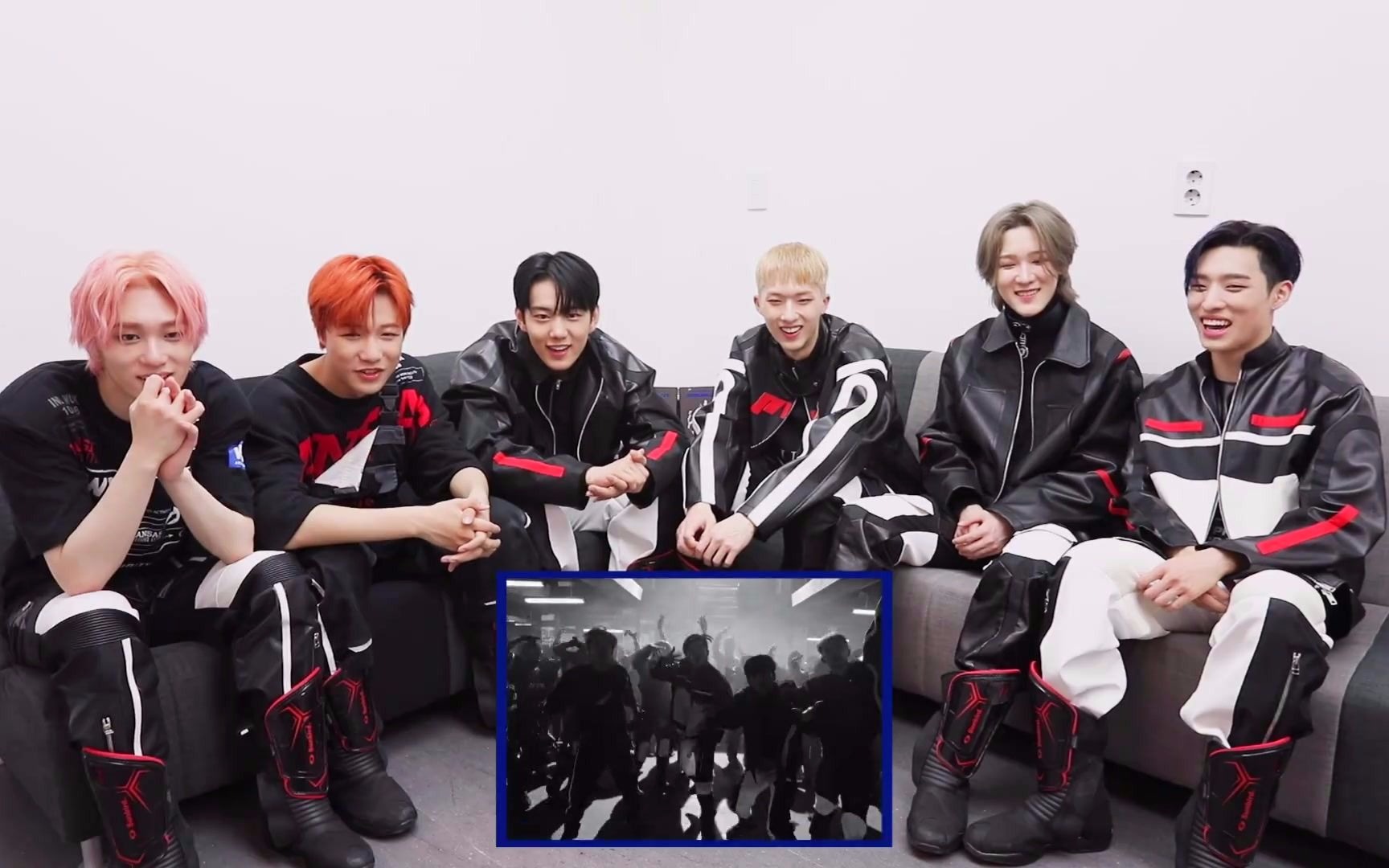 p1harmony 《scared》 mv reaction_哔哩哔哩 (゜