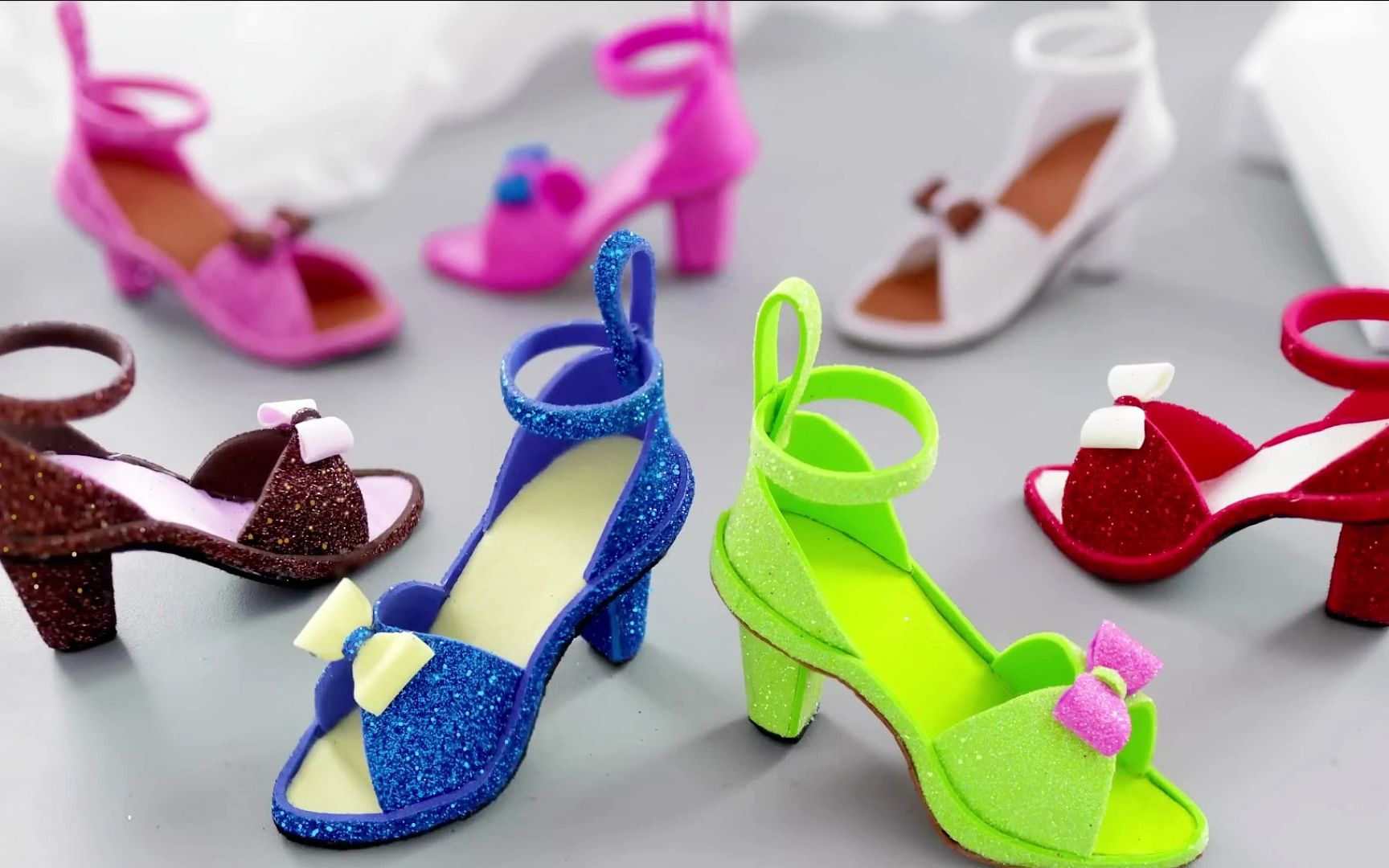 自制高跟鞋,用纸板做的高跟鞋你们见过吗?