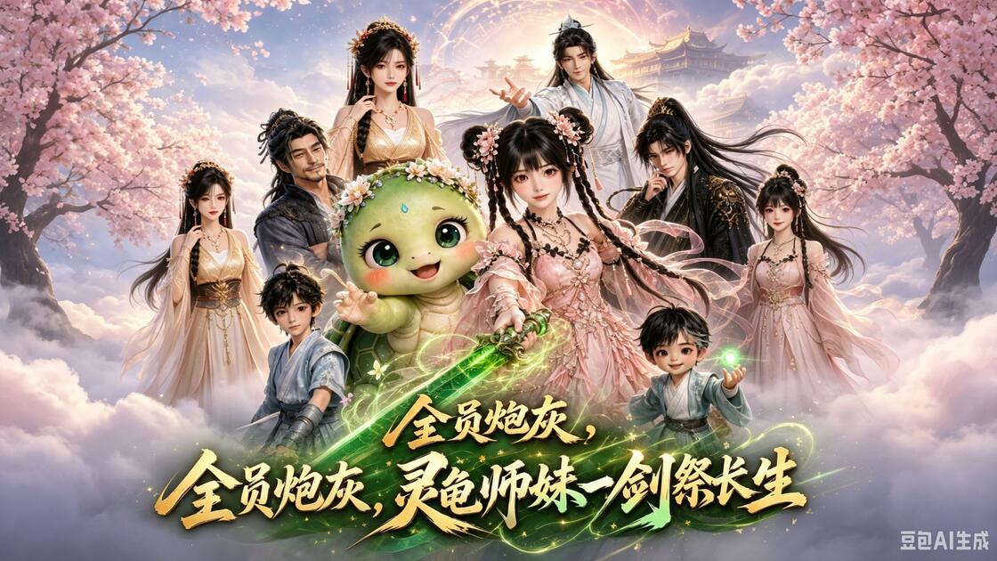 全员炮灰灵龟师妹一剑祭长生完结篇(110集)AI短剧