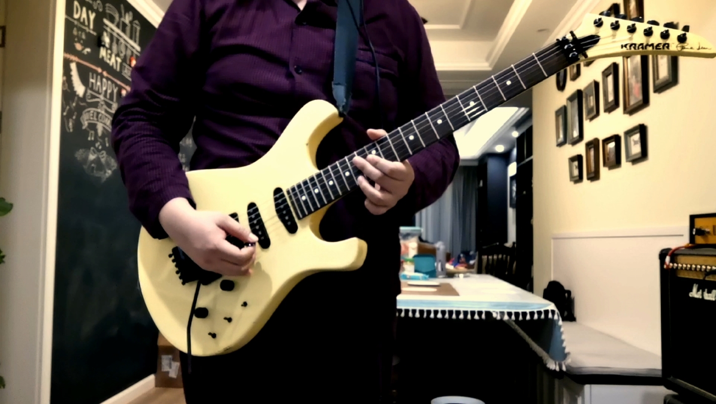 伤心太平洋,电吉他翻弹