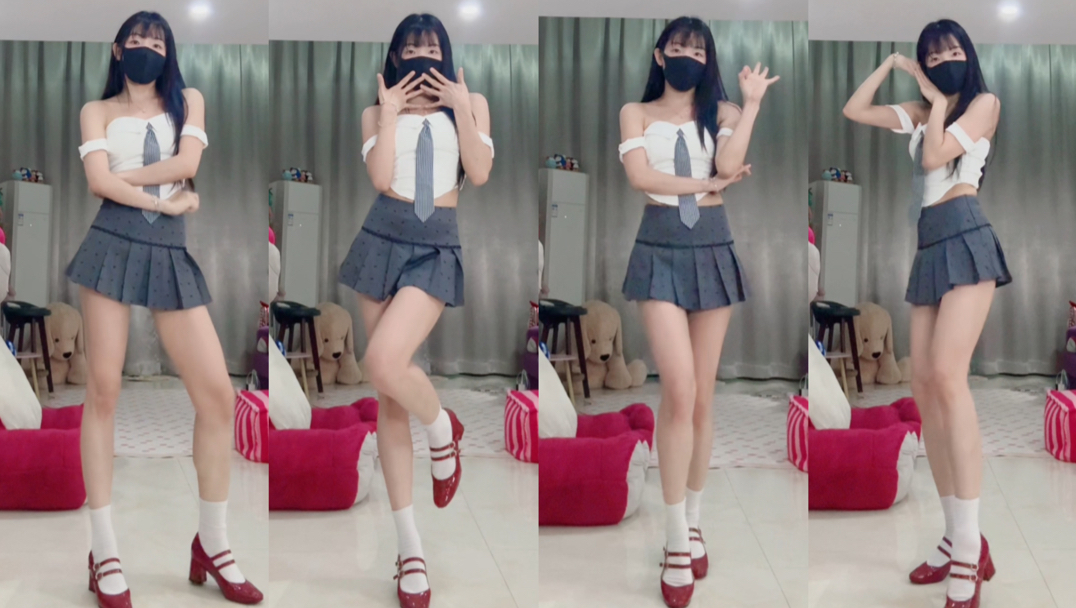 这样的长腿学姐，你打几分？～RUDE!