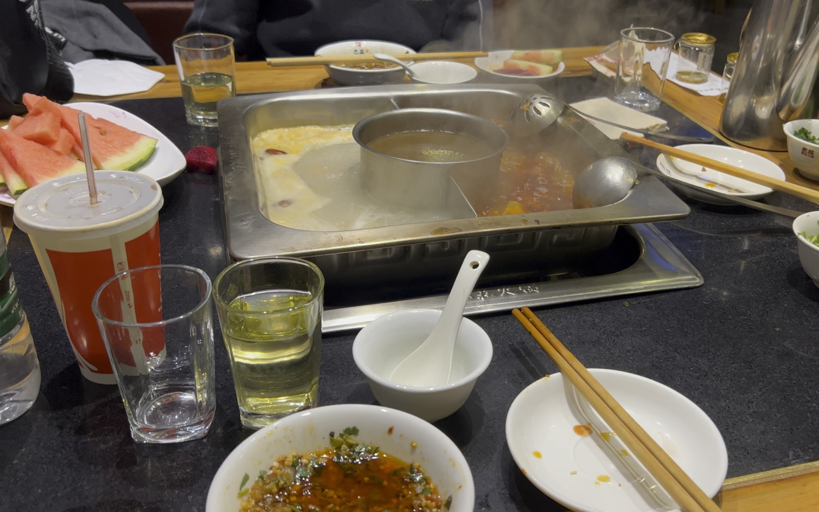 泌阳巴庄火锅,和朋友聚餐