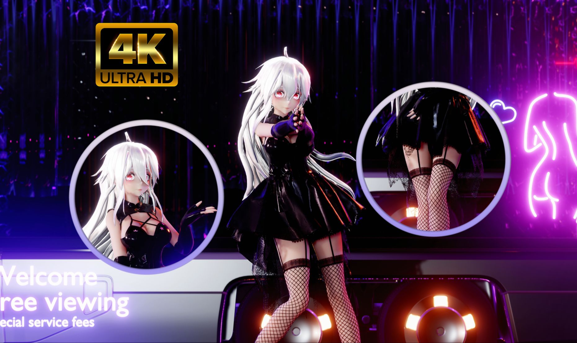 【超宽屏4k/haku/布料解算】~瞄准你的心,使心脏停止~gfriend