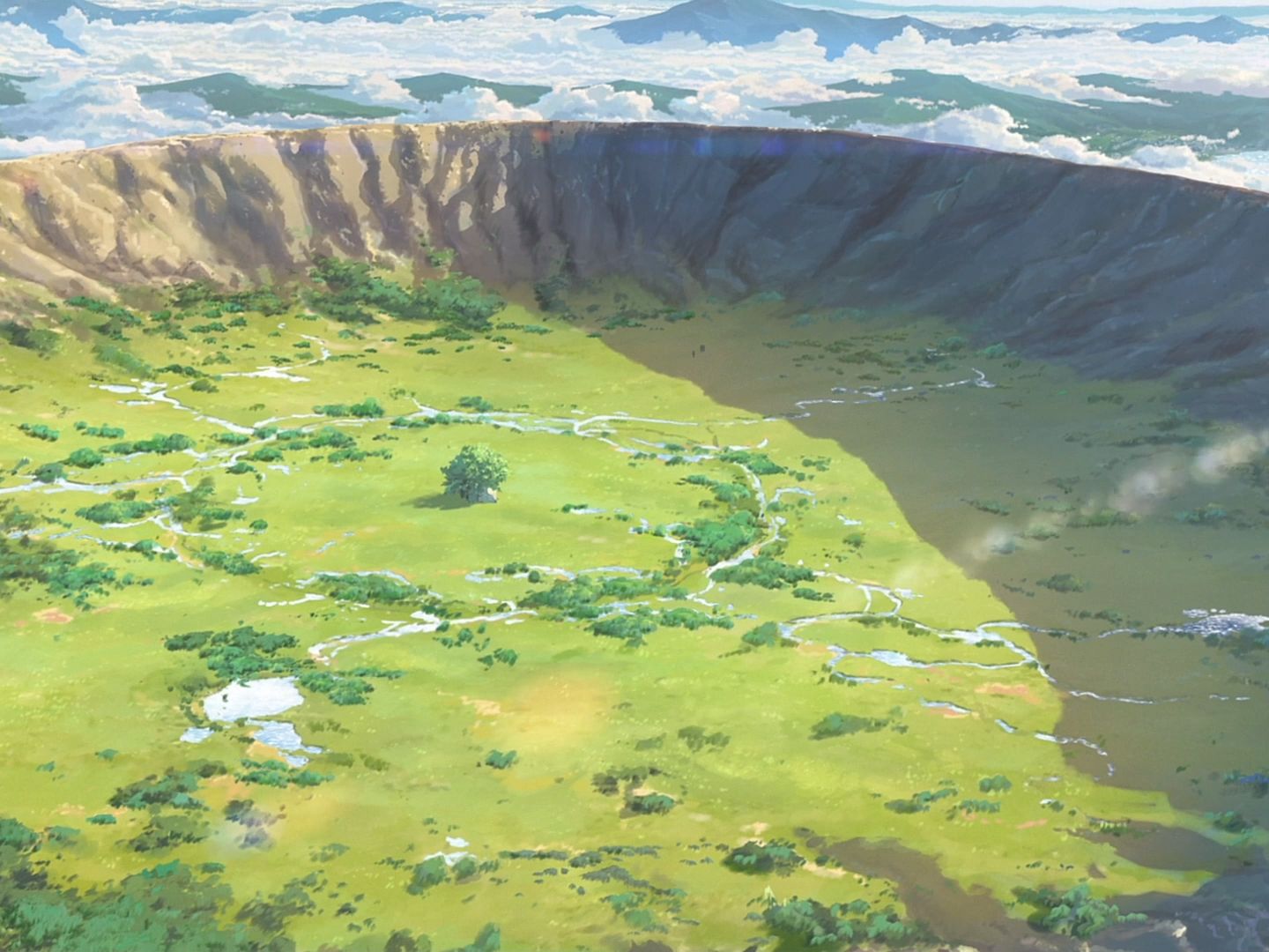 动漫里的唯美风景