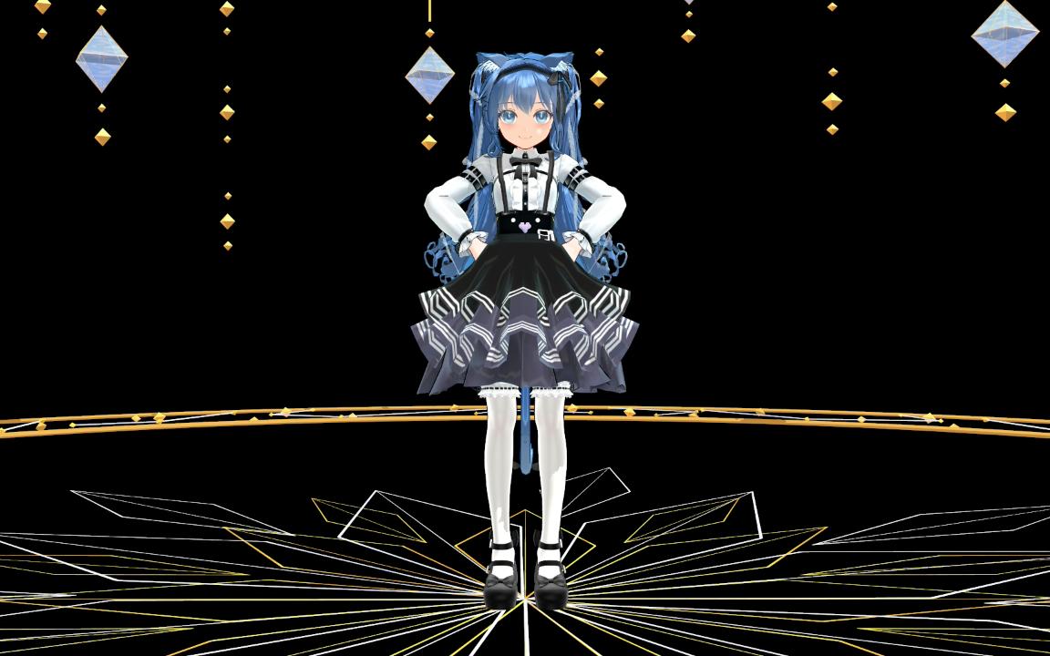 【mmd】猫耳开关,初音未来