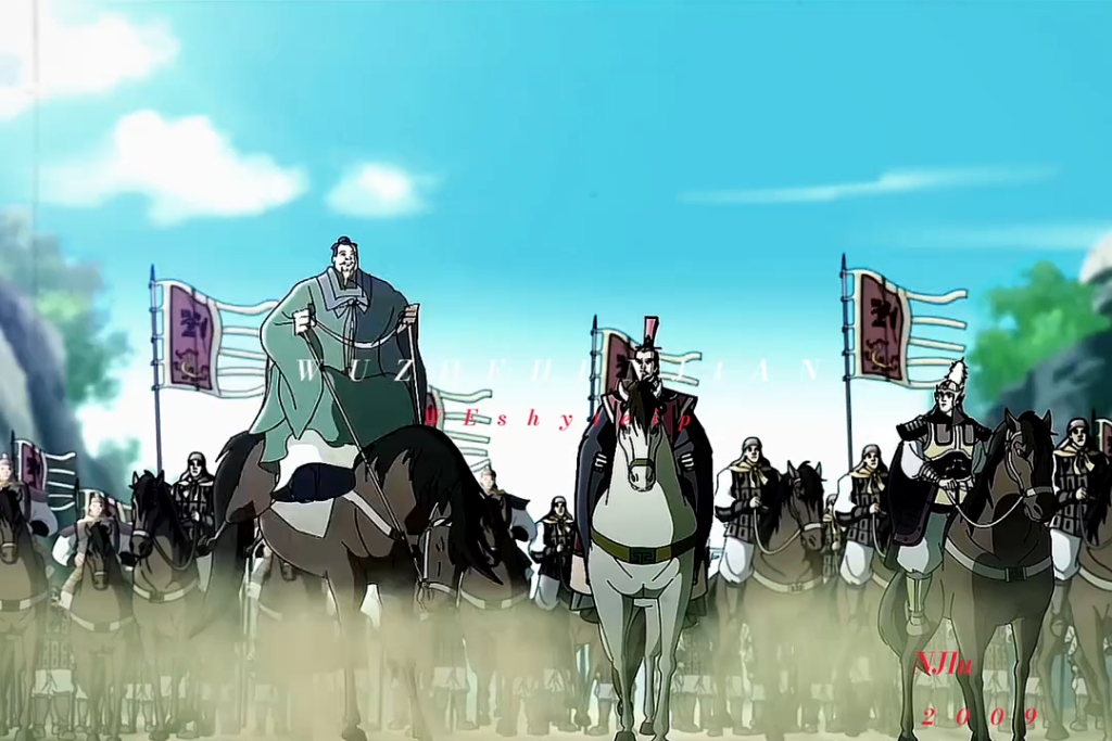 庞统在落凤坡中箭身亡