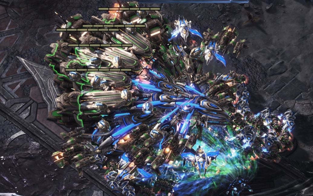 【星际争霸】黄金舰队&铂金舰队_哔哩哔哩_bilibili