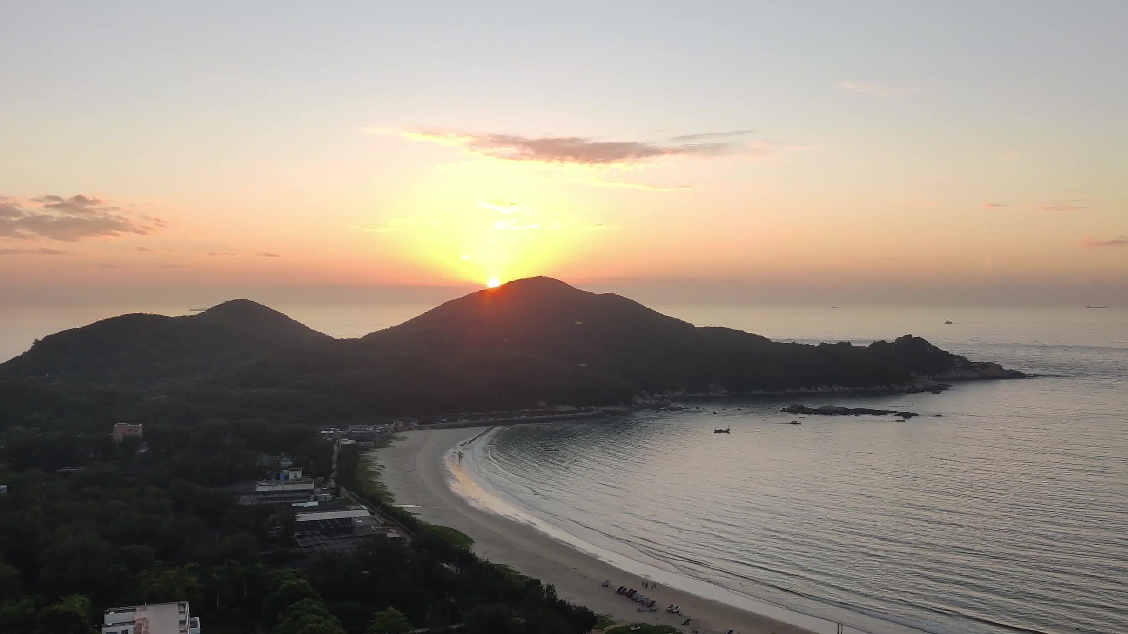 记2020年汕头南澳县青澳湾日出