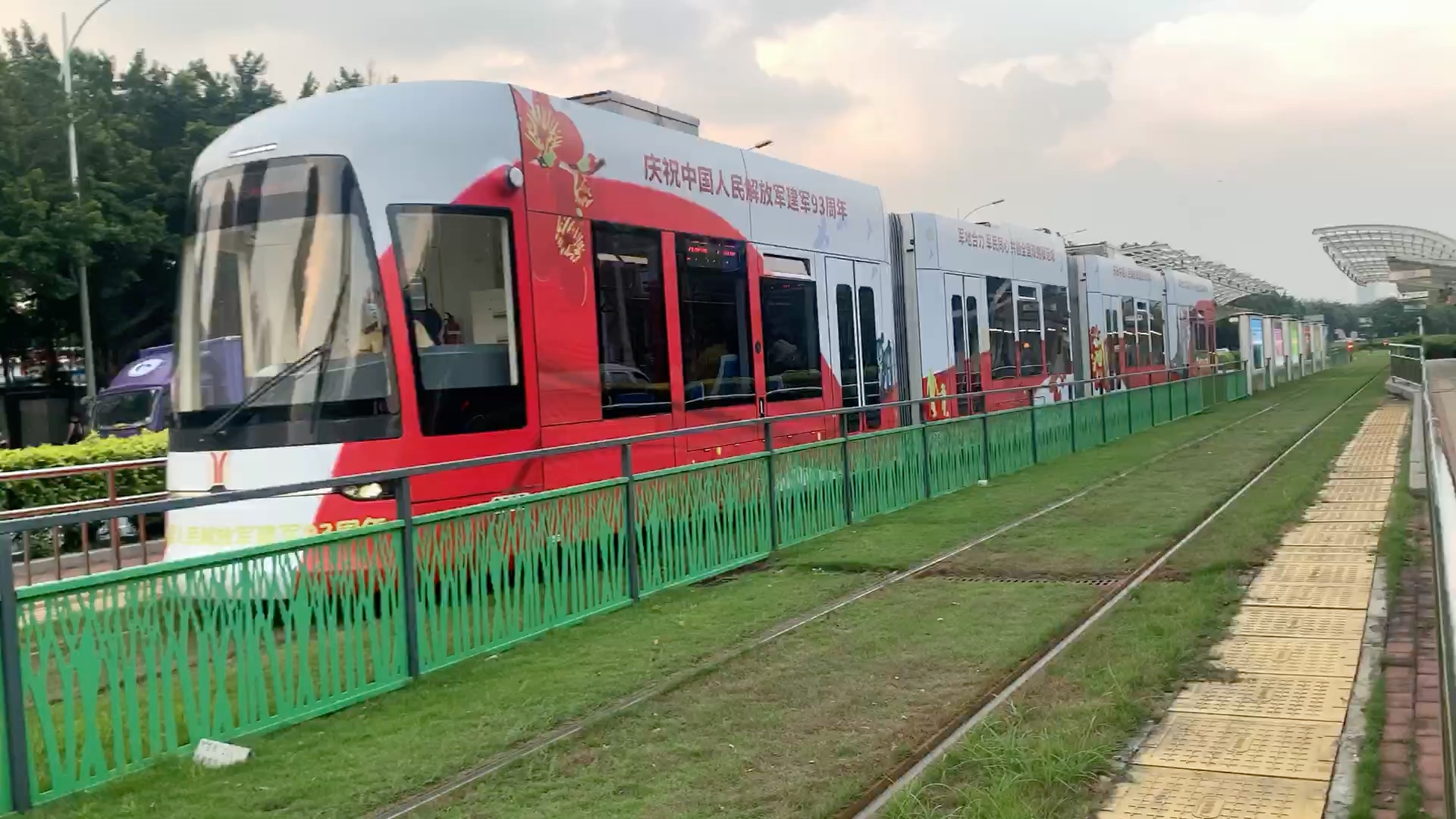 广州有轨电车 万胜围-广州塔