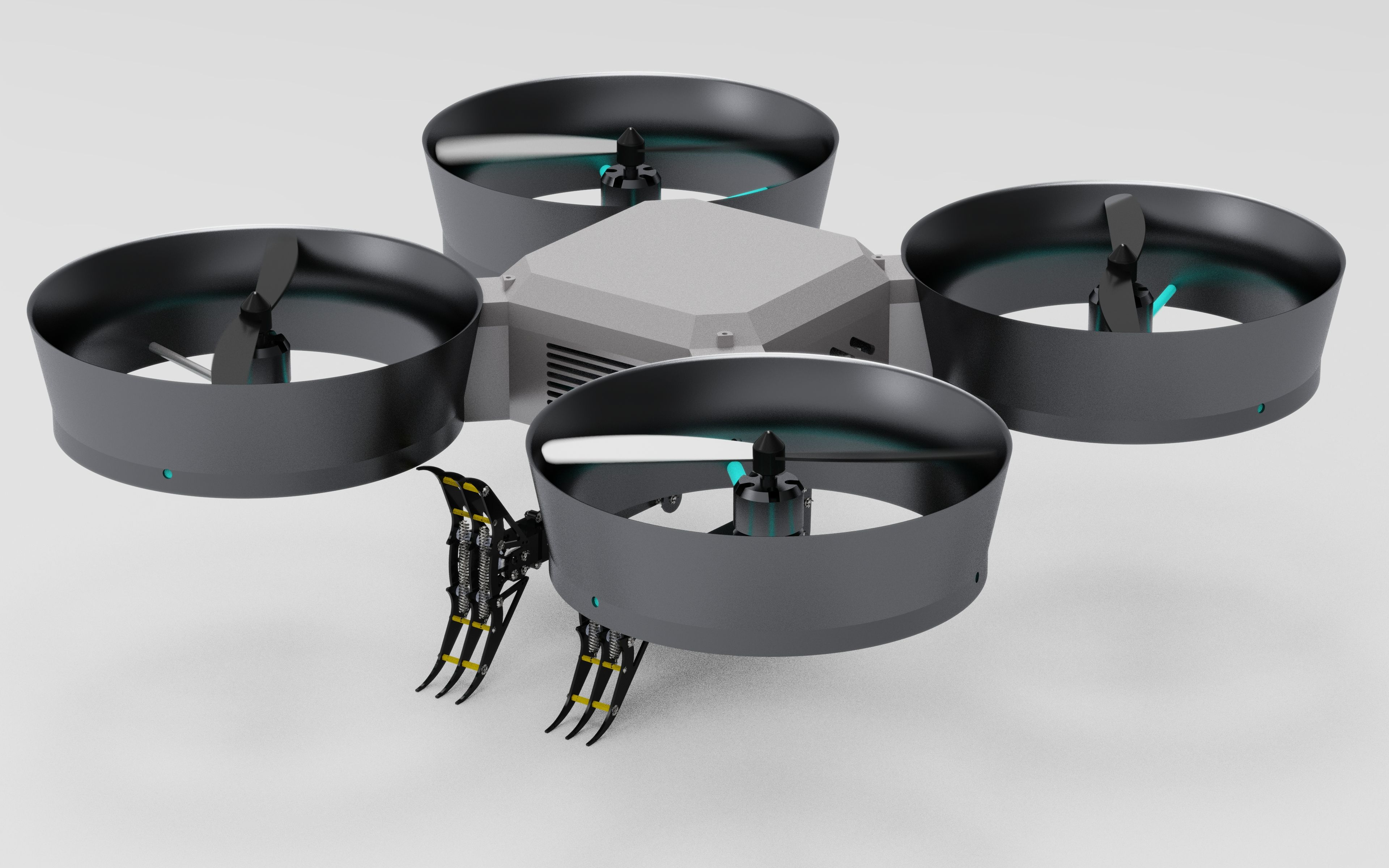 无人机模型展示