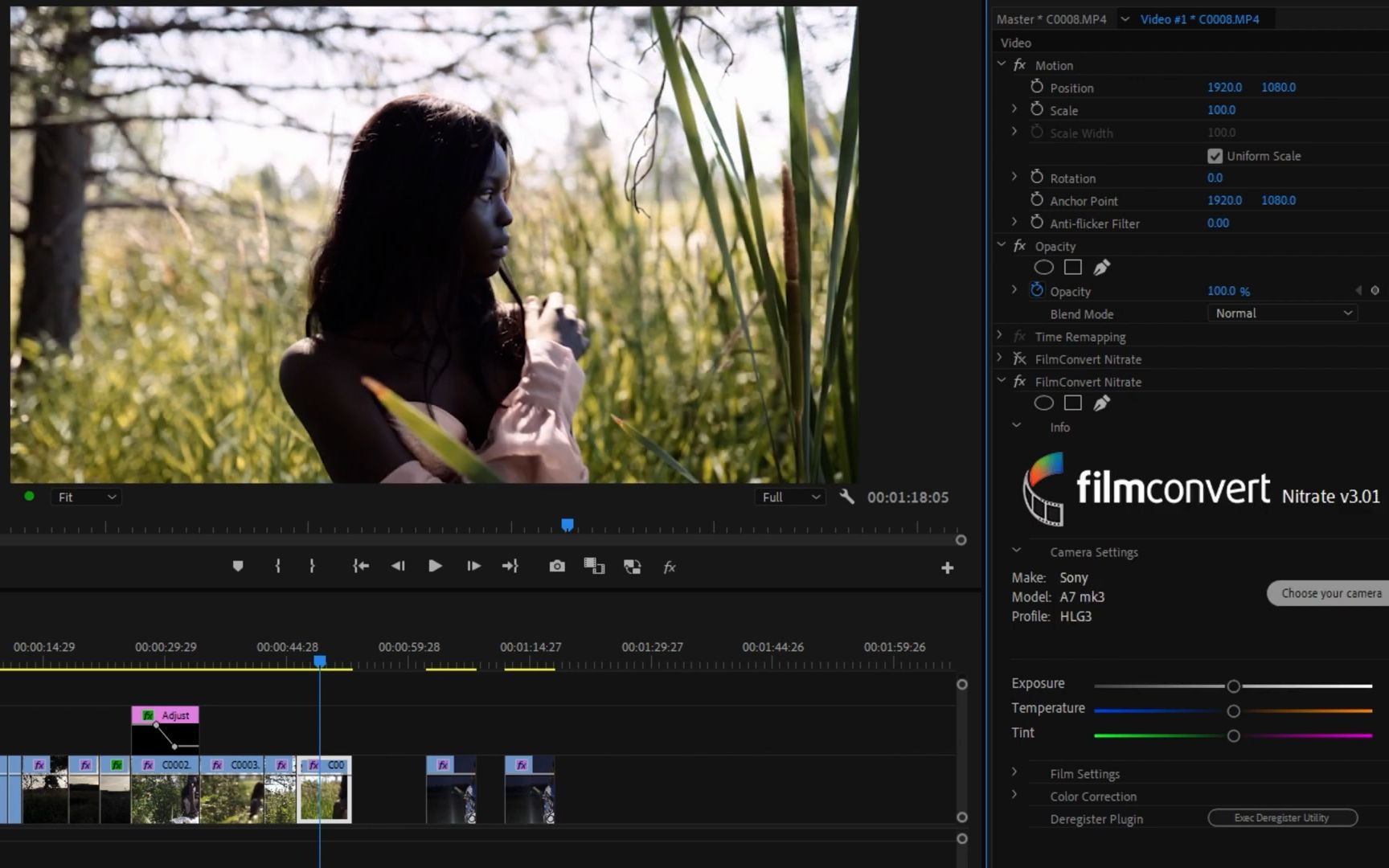 AE和PR 电影调色插件 FilmConvert Nitrate Adobe v3.11【Win】哔哩哔哩bilibili