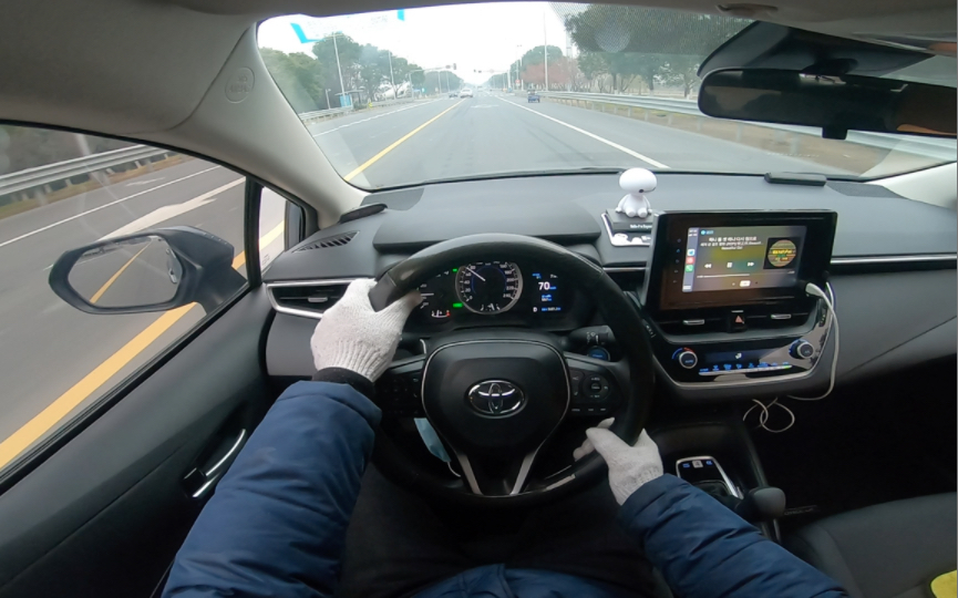 【4k第一视觉】丰田卡罗拉沉浸式早通勤开车上班