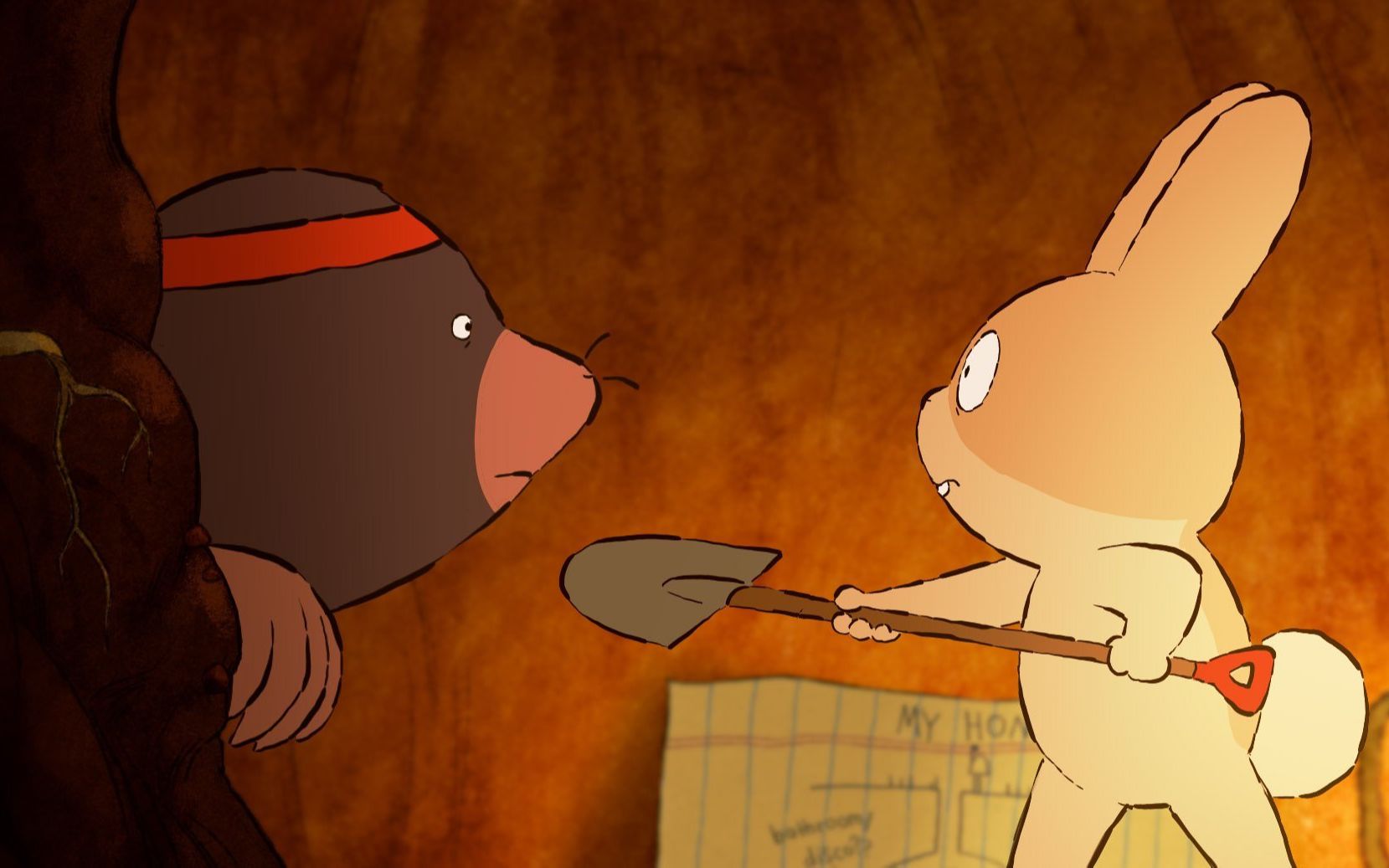 皮克斯"sparkshorts"动画短片《洞穴(burrow)》曝光首支片段