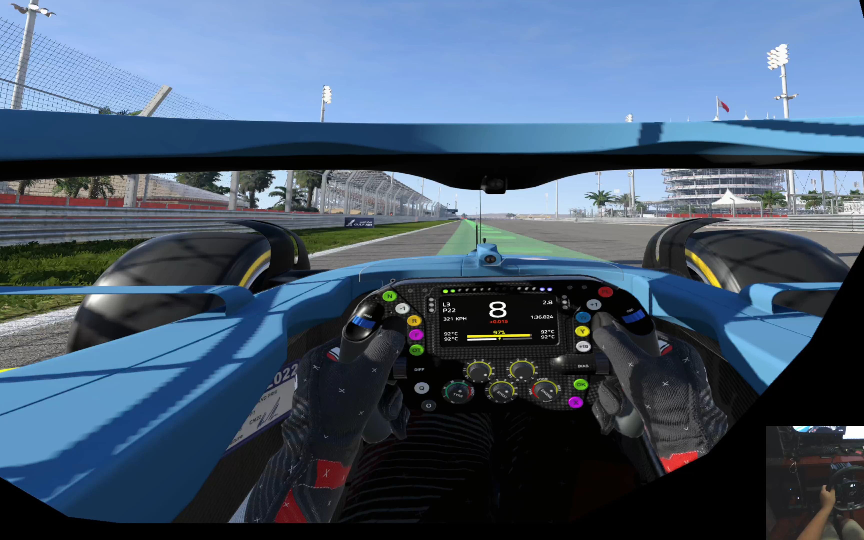 f1 22 002 vr hp reverb g2 方向盘 fanatec dd pro