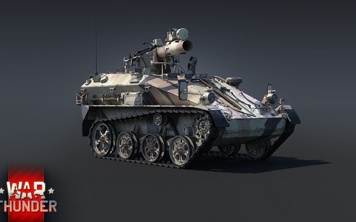 战争雷霆新载具 威塞尔装甲车:mk20/tow/2 adwc具