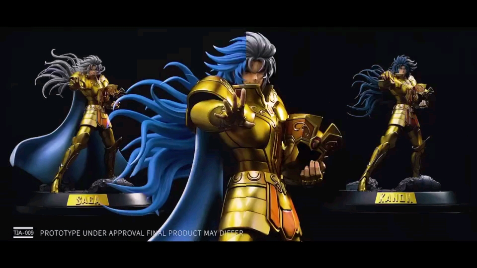 titanjackyart圣斗士手办雕像tja工作室黄金十二宫撒加加隆模玩分享