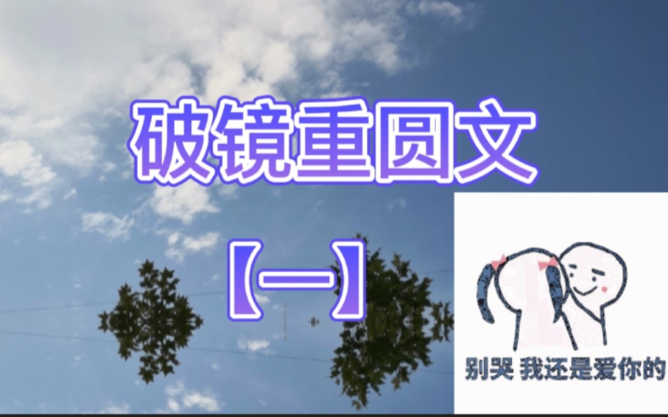 【推文合集】9篇破镜重圆文来啦~哔哩哔哩bilibili