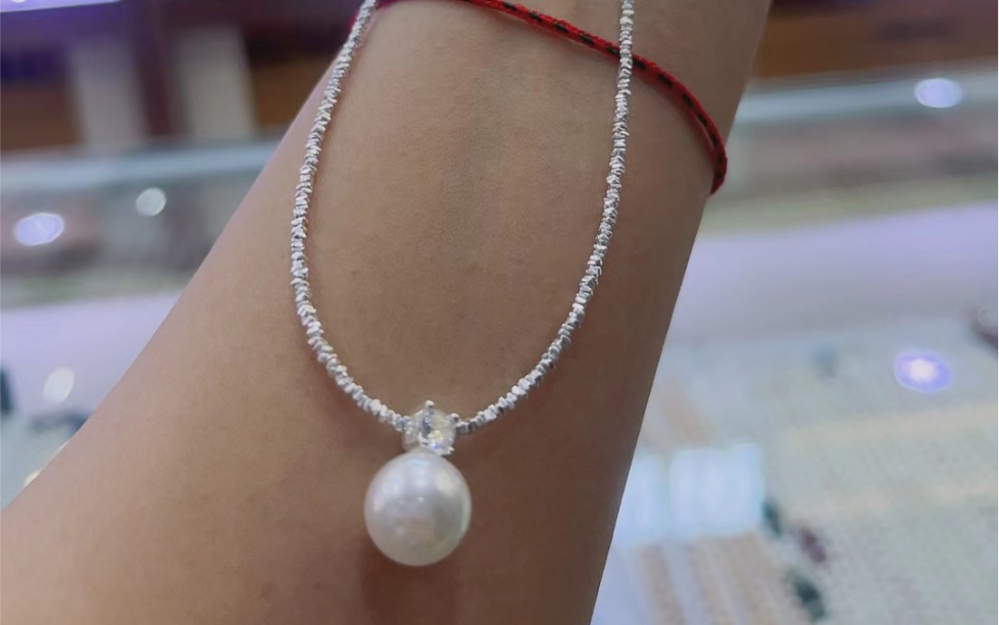 【小竹龟】碎银珍珠项链 手链s925银 上新啦!