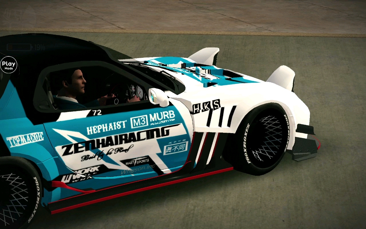 jdm 马自达rx7 车辆展示