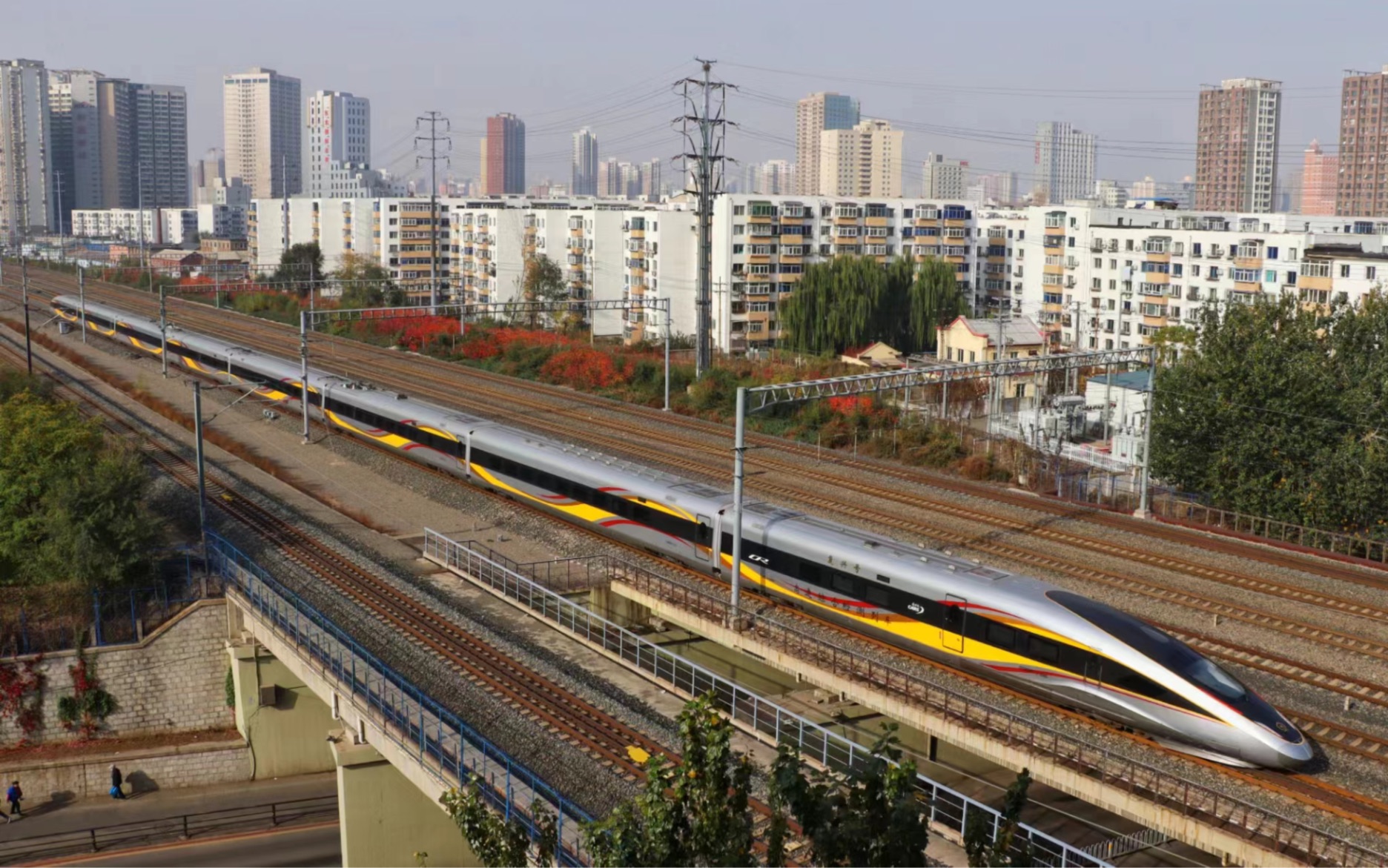 [京哈铁路]cr400bf-j-0003 百香果 担当dj54次出沈阳北站