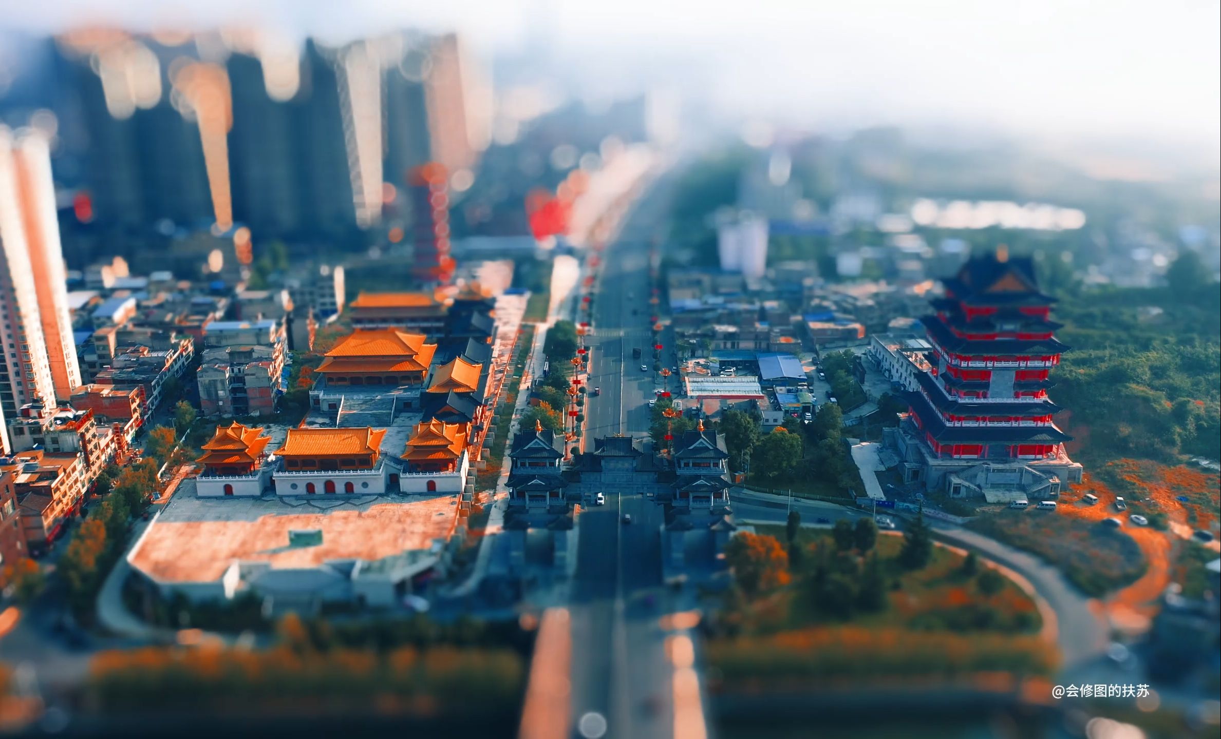 航拍贵州独山,好多东西可惜了