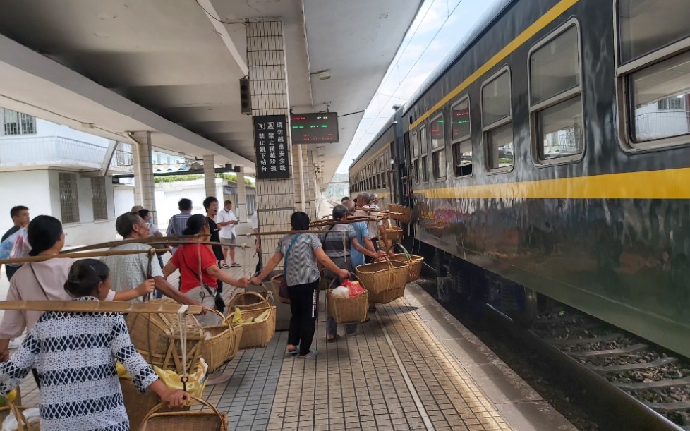 【京广线】菜农列车8629次(郴州-白石渡)运转记录_哔哩哔哩_bilibili