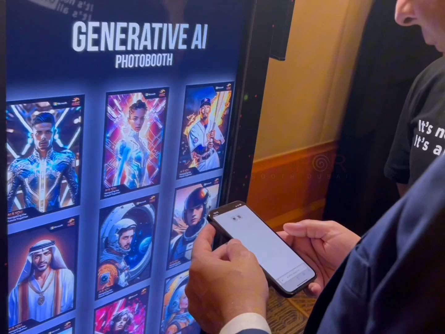 ai换脸拍照机互动装置【方案-展会】展会论坛打卡品牌活动宣传推广