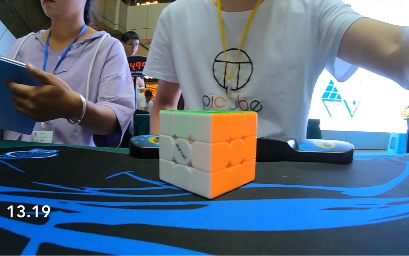 2019wca昆明魔方公开赛三阶单手平均1449秒