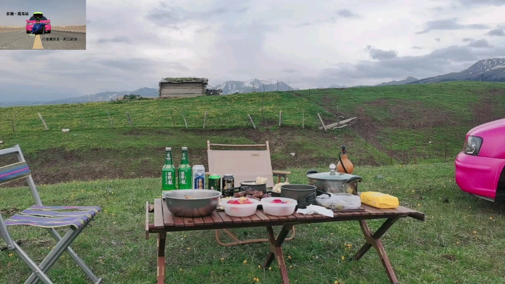 [图]龙哥自驾新疆西藏三年，只有一辆两厢夏利，吃住都在车上，看看龙哥如何露营