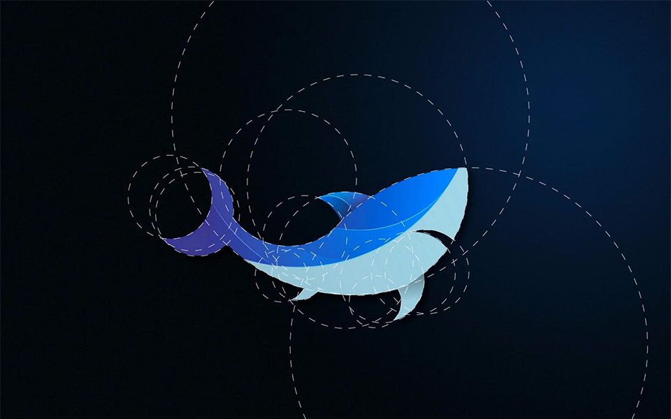 训练营教你玩转ai教你制作黄金比例鲨鱼logo