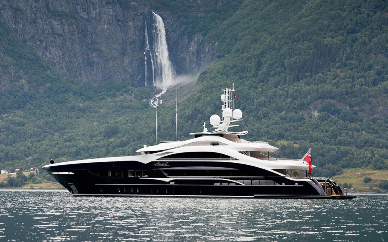 【2K超清游艇】时尚、流线体美的荷兰 Heesen 162.73ft (49.6m) ANN G号超级游艇哔哩哔哩bilibili