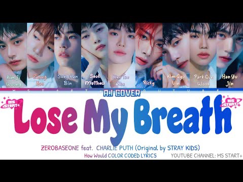 【ai cover】zerobaseone - lose my breath by straykids