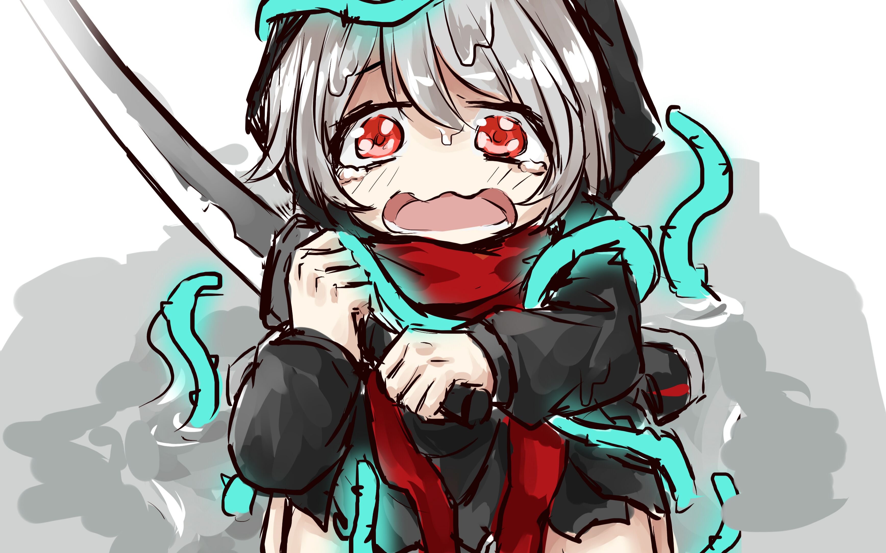 【明日方舟】又到了迫害红刀酱的时间