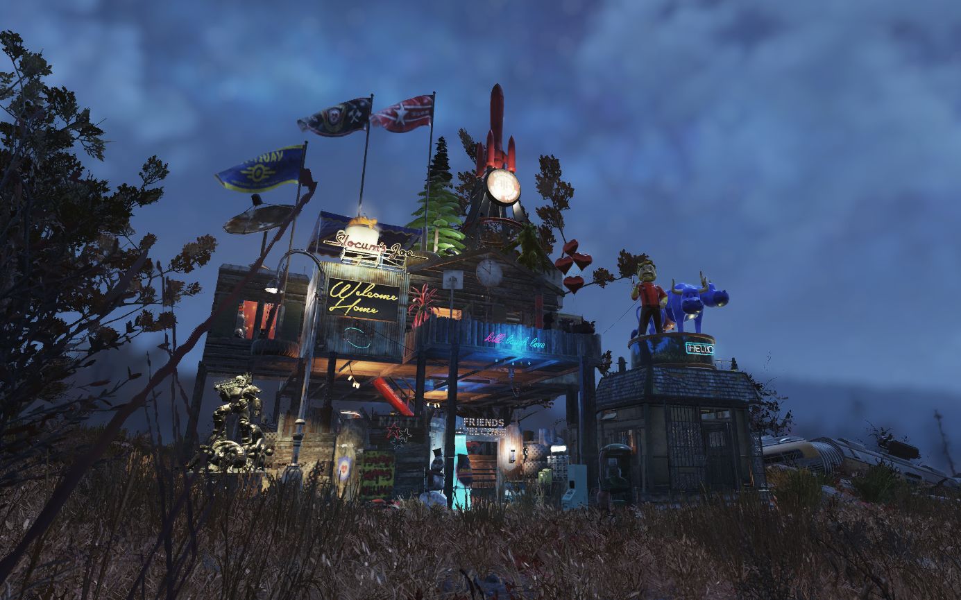 辐射76废土风camp导览