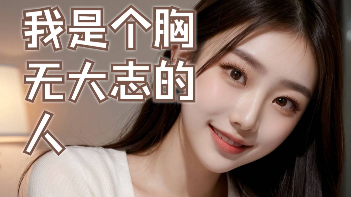 我是个胸无大志的人