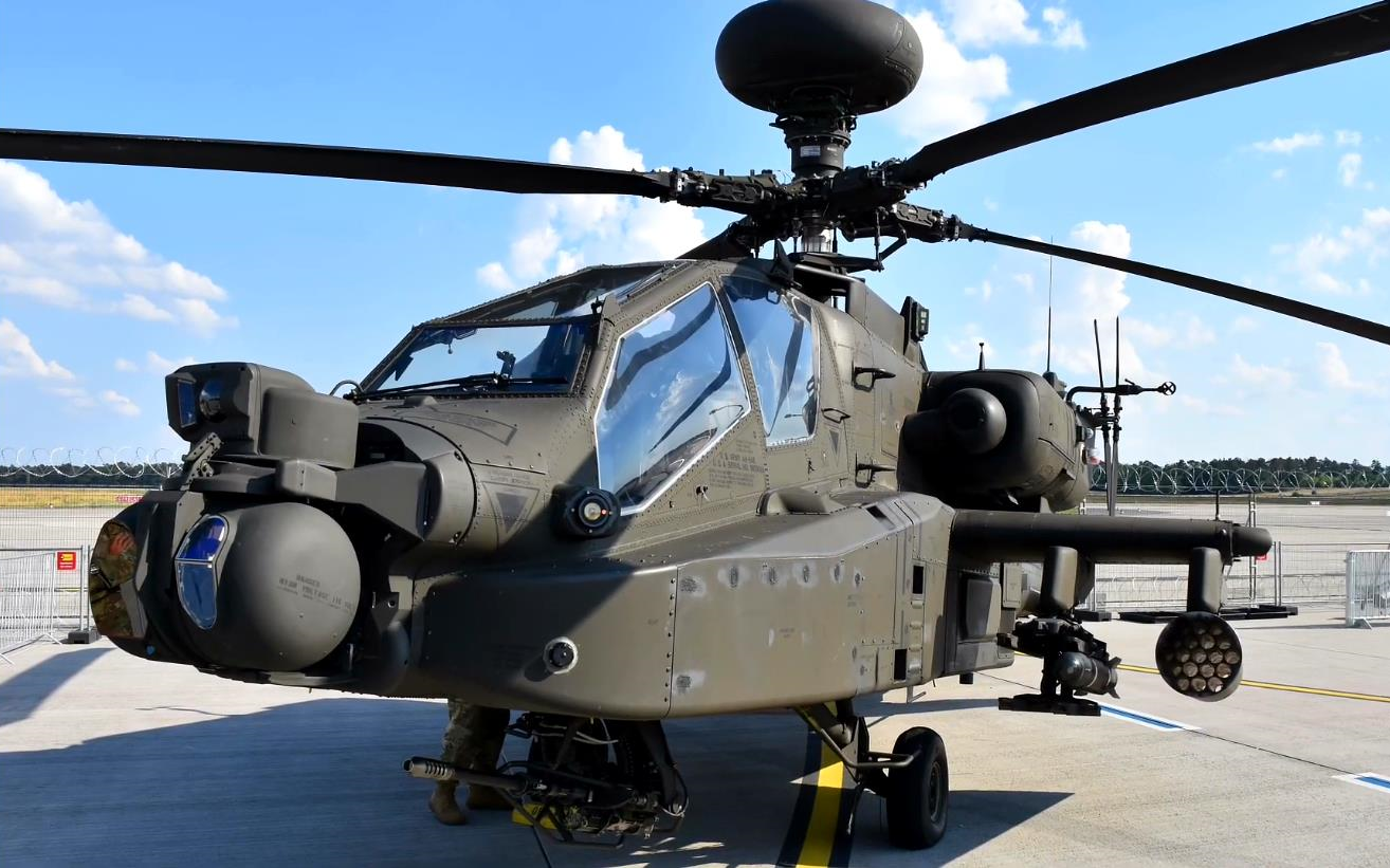 柏林航展2022 - ah-64e"阿帕奇·守卫者"武装直升机(美国陆军)(2022/6
