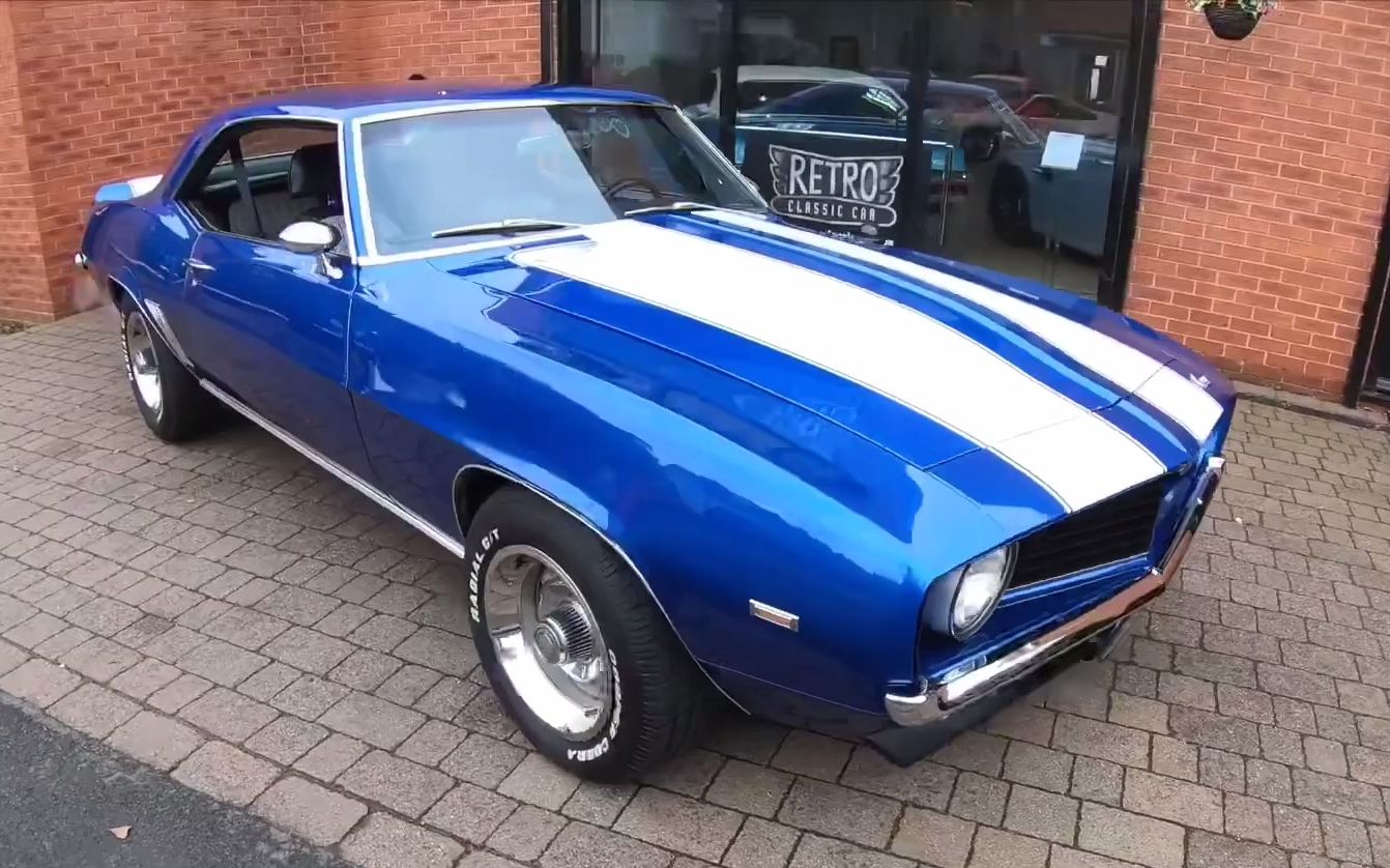 【云驾驶】1969款雪佛兰科迈罗 350 v8_哔哩哔哩 (゜-゜)つロ 干杯