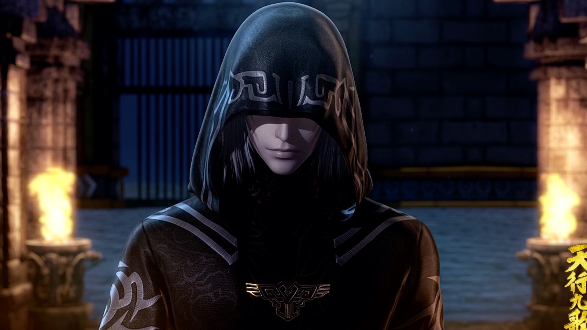 一身黑袍挡不住强者气息