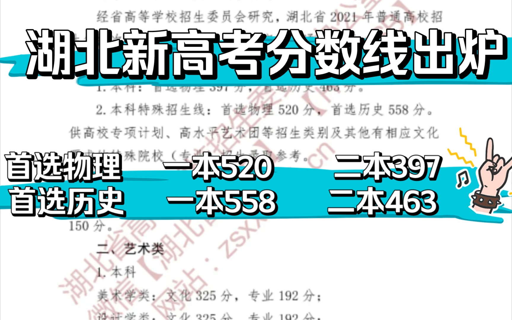 2021湖北省新高考分数线哔哩哔哩bilibili