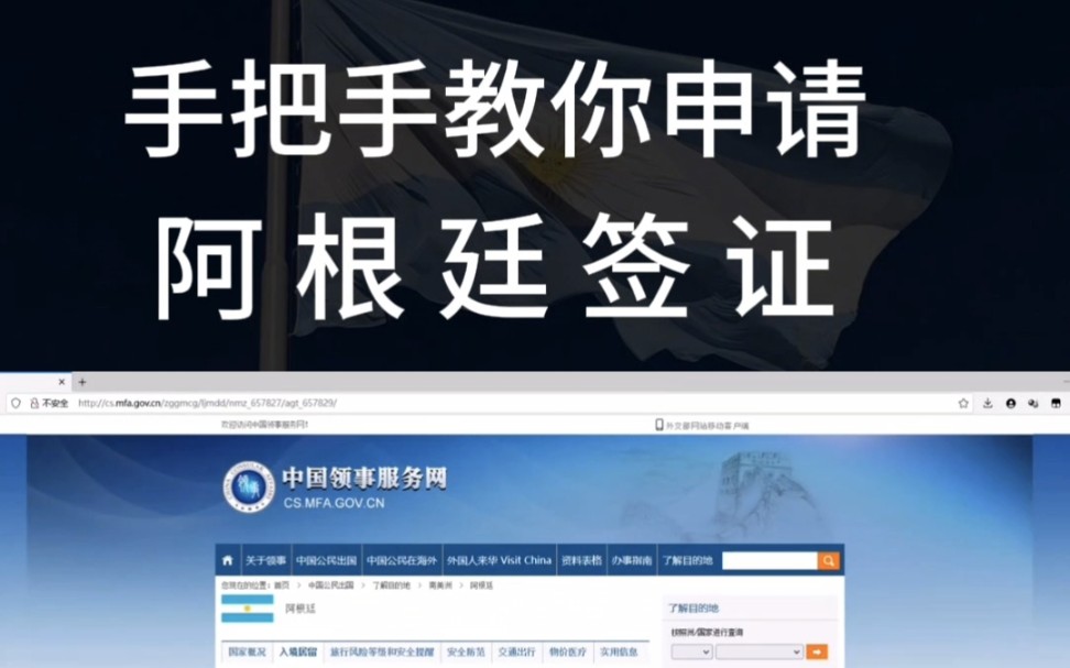 又贵又难申请的阿根廷签证,手把手教你网上申请阿根廷电子签证哔哩哔哩bilibili