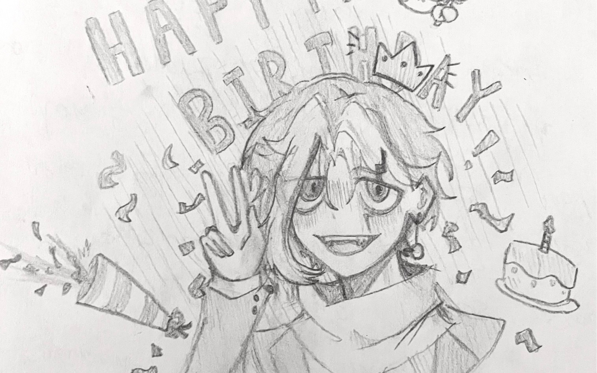 祝田中眼蛇梦同学生日快乐 (t ^ t)