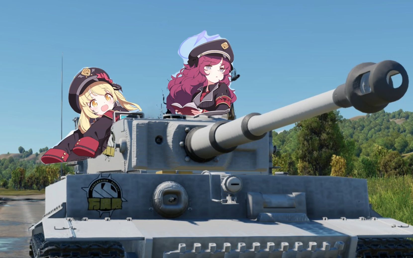 【战争雷霆×蔚蓝档案】sensei可是雅利安超人哦