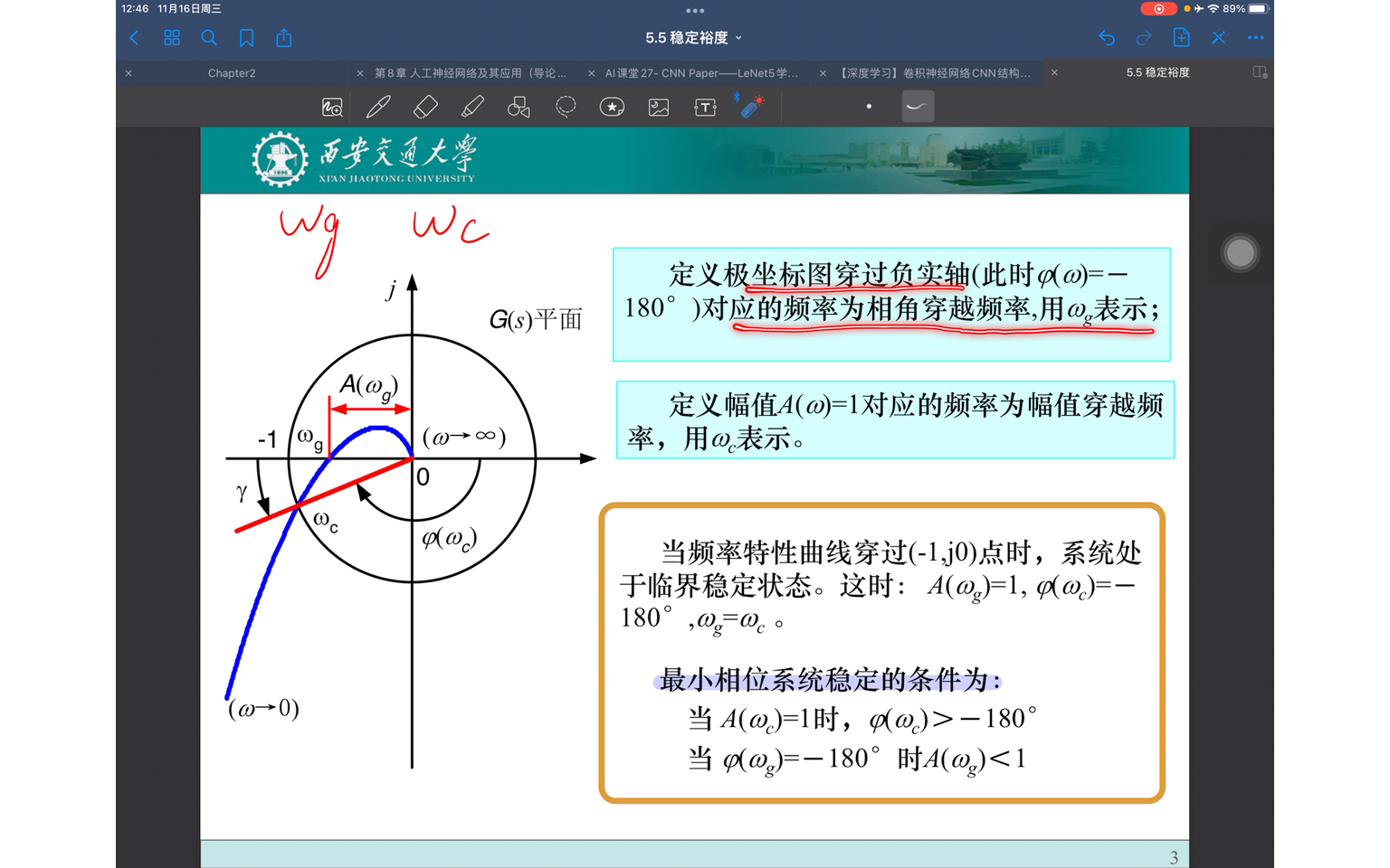 自动控制原理/稳定裕度哔哩哔哩bilibili