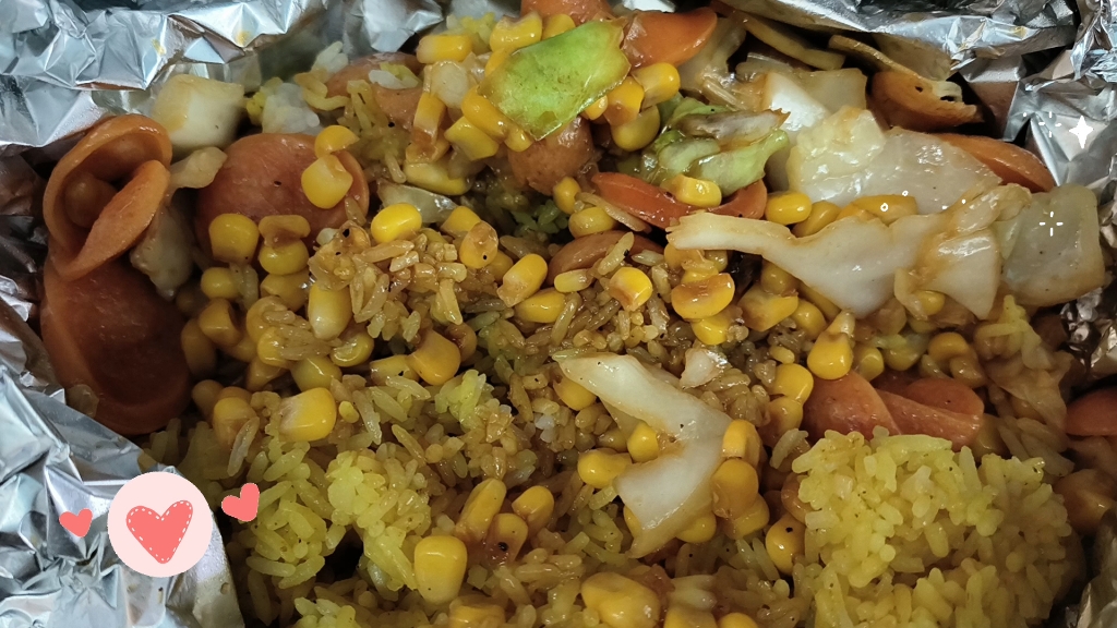 锡纸包饭!每天一问吃什么?