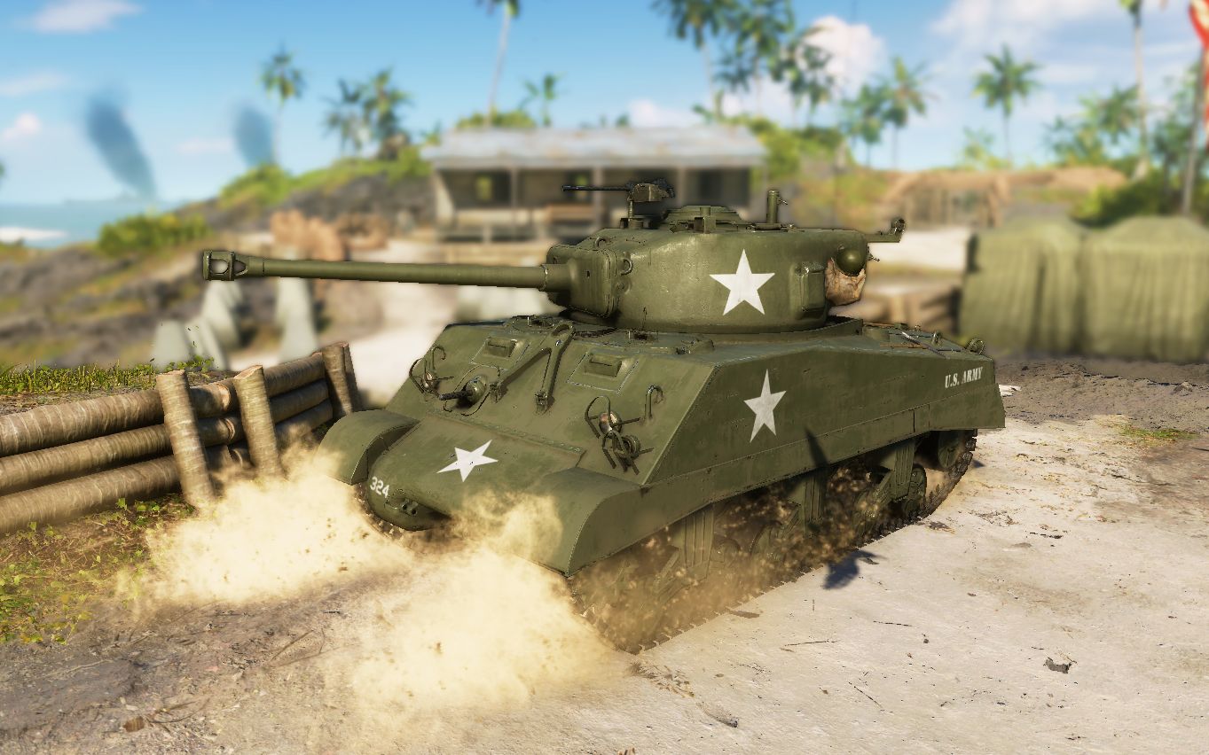 德军虎式vs美军谢尔曼