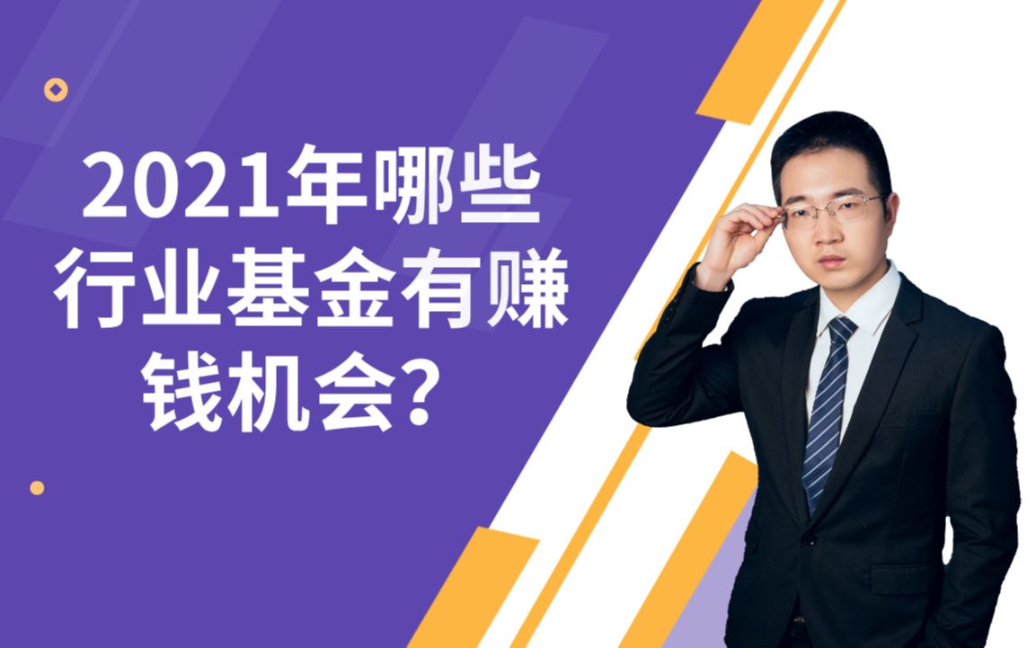 2021年,哪些行业基金有赚钱机会,行业基金该怎么选?哔哩哔哩bilibili