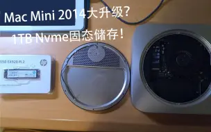 Download Video: 【重投】【Mac Mini 2014】Mac Mini 大升级？1TB Nvme固态存储！