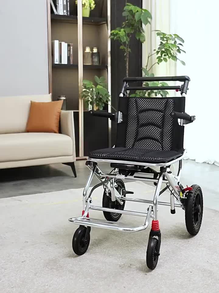 自制简易轮椅图片