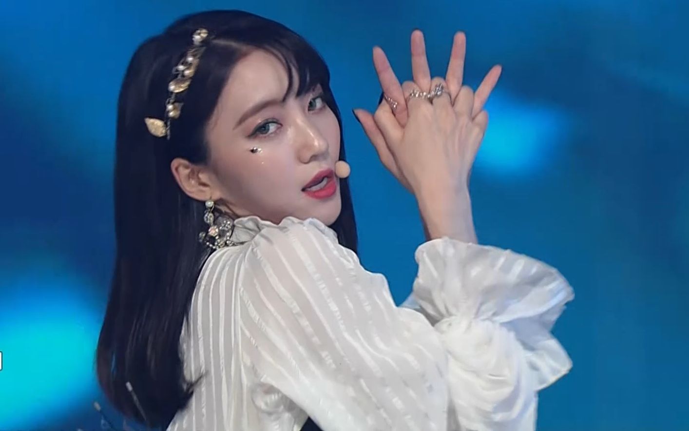 【60帧1080】海神之女!最爱的噜妹oh my girl - guerilla 60帧舞台