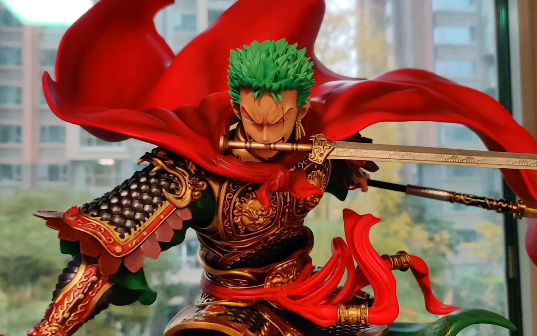 东映动画原创 航海王正版授权 国风系列 佐罗 (索隆)限量雕像